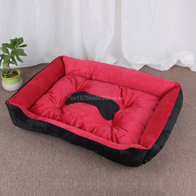 Dog & Cat Bed – Soft Pet Nest for Small, Medium & Large Dogs