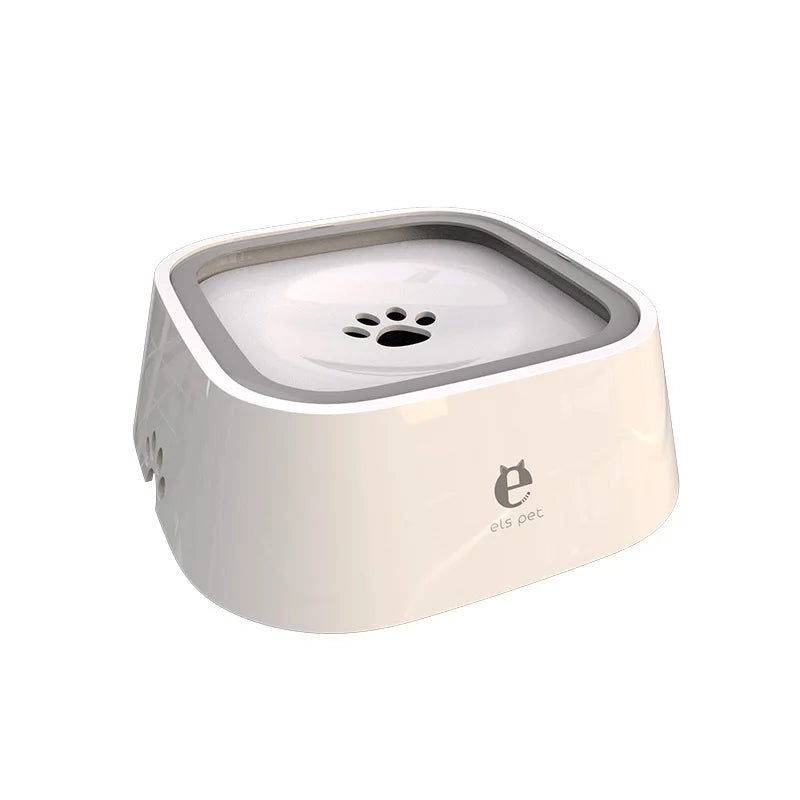 Anti-Splash Dog Water Bowl – Floating No-Wet-Mouth Dispenser for Pets