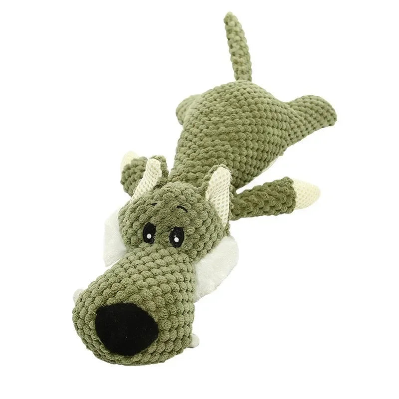 Plush Squeaky Dog Toy – Soft Durable Chew Toy for Dogs