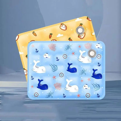 Self-Filling Cooling Mat – Ice Gel Sleeping Pad for Dogs & Cats