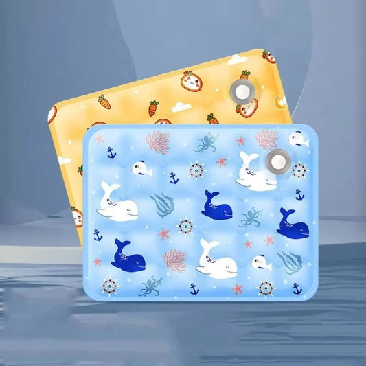 Self-Filling Cooling Mat – Ice Gel Sleeping Pad for Dogs & Cats