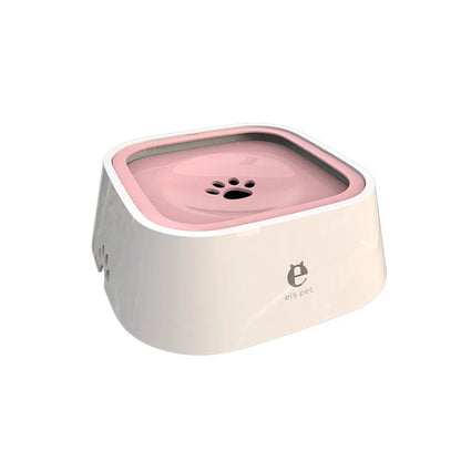 Anti-Splash Dog Water Bowl – Floating No-Wet-Mouth Dispenser for Pets