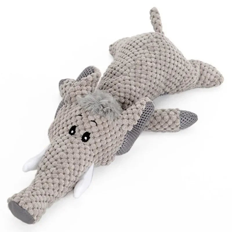 Plush Squeaky Dog Toy – Soft Durable Chew Toy for Dogs