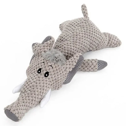 Plush Squeaky Dog Toy – Soft Durable Chew Toy for Dogs