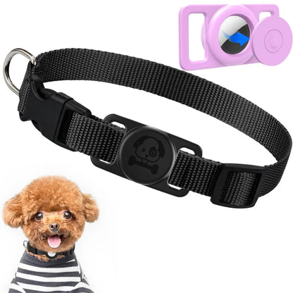 Waterproof AirTag Dog Collar – Reflective & Durable for All Pet Sizes