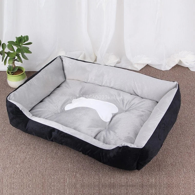 Dog & Cat Bed – Soft Pet Nest for Small, Medium & Large Dogs