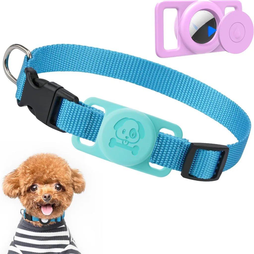 Waterproof AirTag Dog Collar – Reflective & Durable for All Pet Sizes