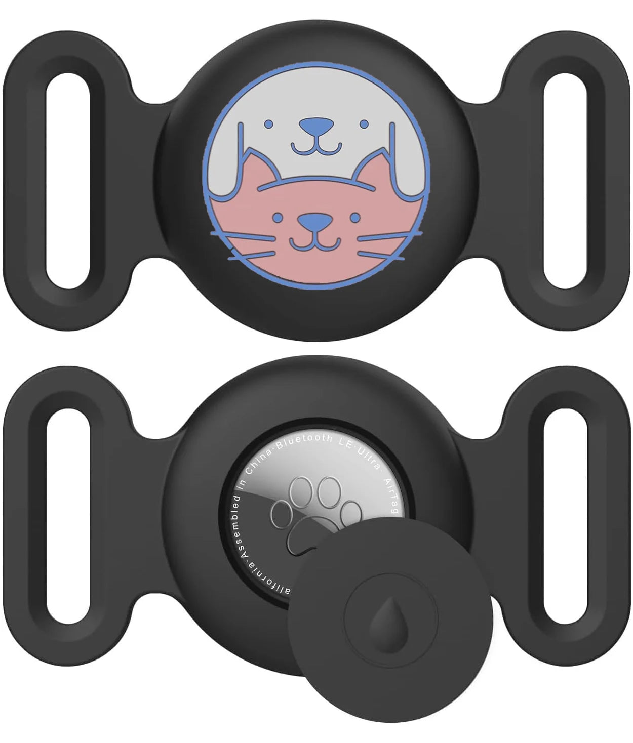 Waterproof AirTag Dog Collar – Reflective & Durable for All Pet Sizes