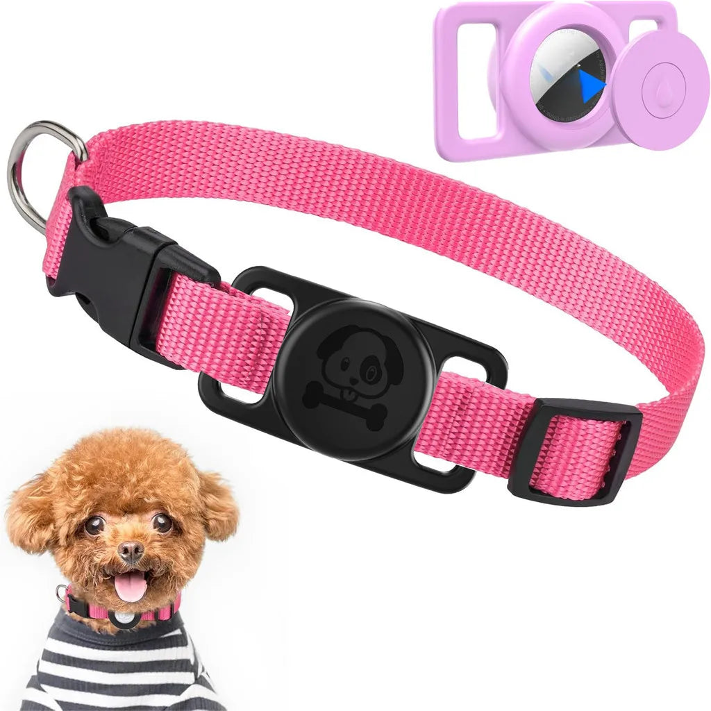 Waterproof AirTag Dog Collar – Reflective & Durable for All Pet Sizes