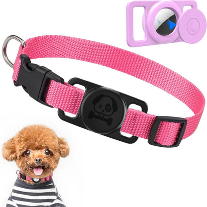 Waterproof AirTag Dog Collar – Reflective & Durable for All Pet Sizes