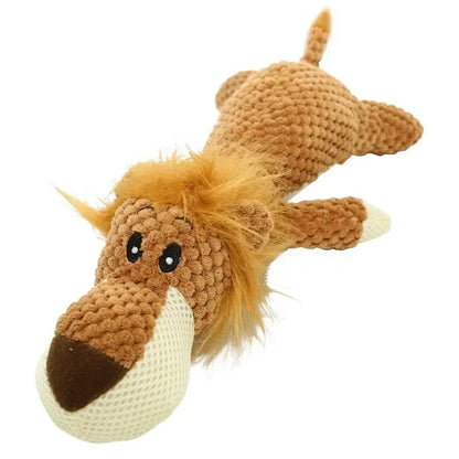 Plush Squeaky Dog Toy – Soft Durable Chew Toy for Dogs
