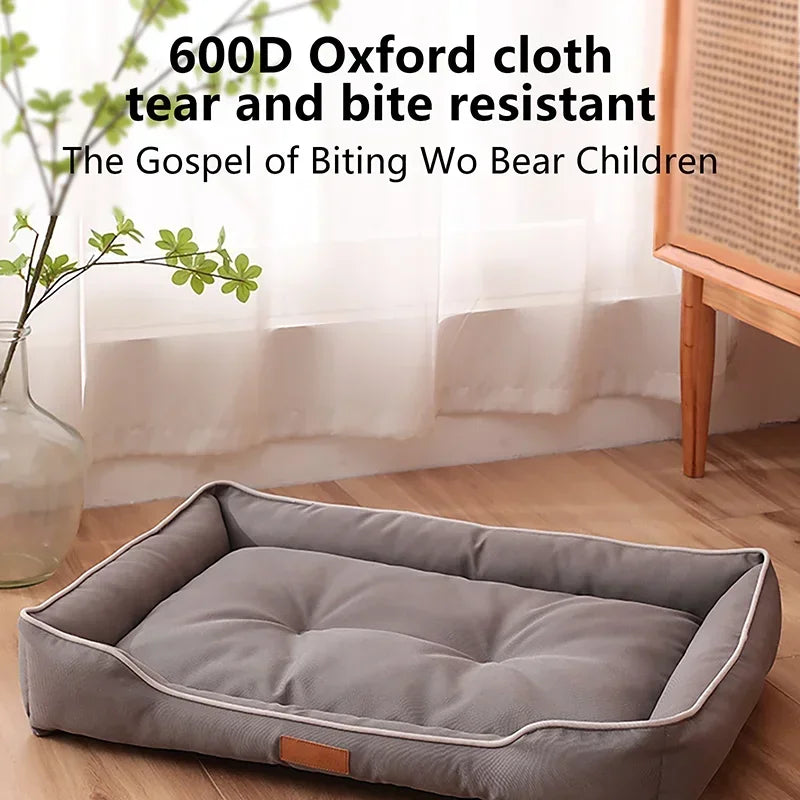 Dog Bed – Waterproof Oxford Pet Mat for All Seasons