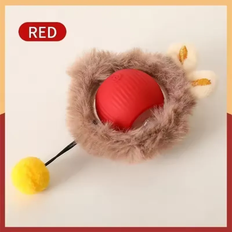 Automatic Cat Ball Toy – Self-Moving Teaser for Cats
