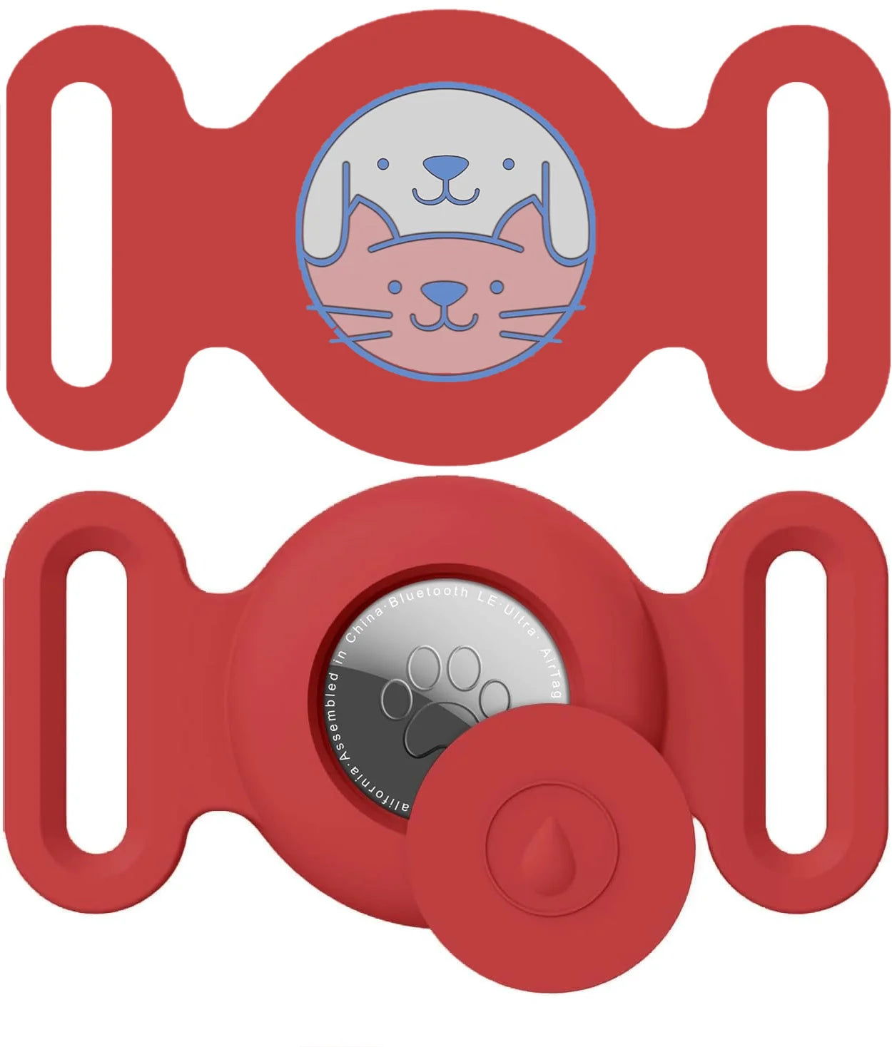 Waterproof AirTag Dog Collar – Reflective & Durable for All Pet Sizes