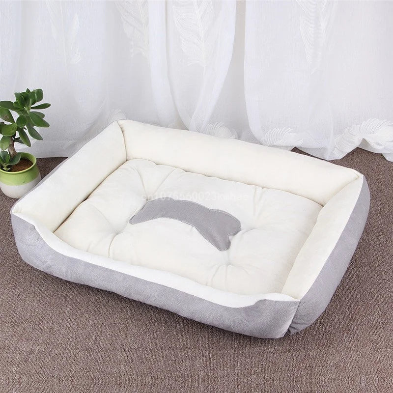 Dog & Cat Bed – Soft Pet Nest for Small, Medium & Large Dogs
