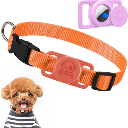 Waterproof AirTag Dog Collar – Reflective & Durable for All Pet Sizes