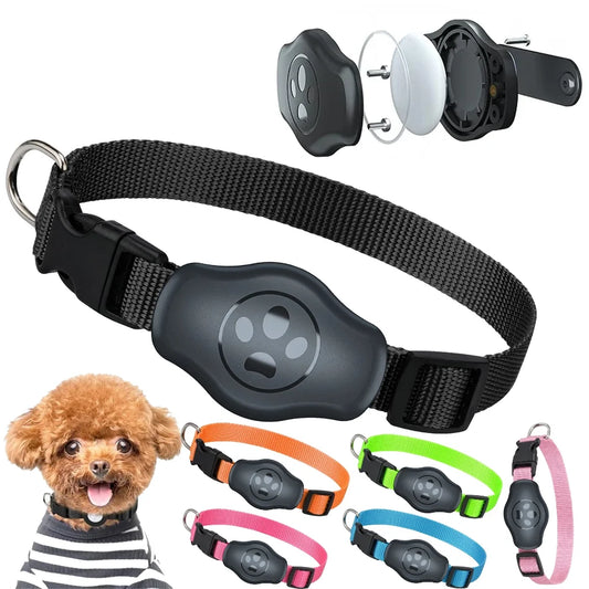 Waterproof AirTag Dog Collar – Reflective & Durable for All Pet Sizes