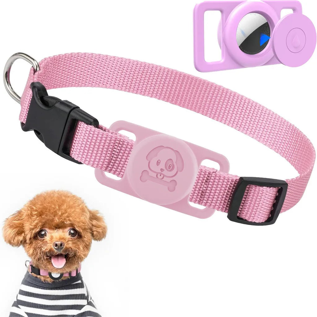 Waterproof AirTag Dog Collar – Reflective & Durable for All Pet Sizes