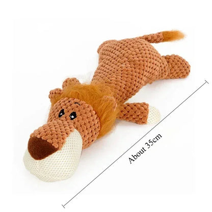 Plush Squeaky Dog Toy – Soft Durable Chew Toy for Dogs